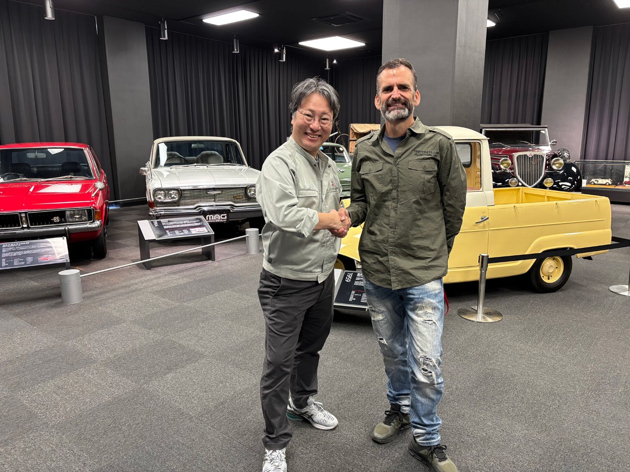 Triton Global Product Marketer Yoshiki Masuda and Anthony Potter