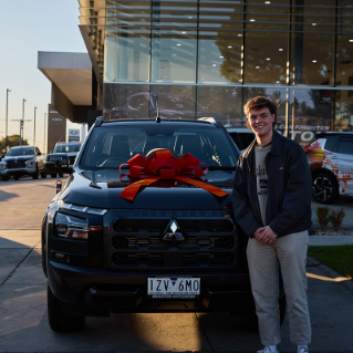 AFL Footy Show’s Mitsubishi Triton Competition Winner